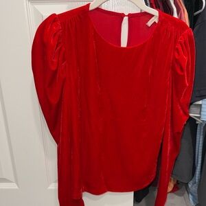 VICI puff sleeve shirt- perfect for valentines day